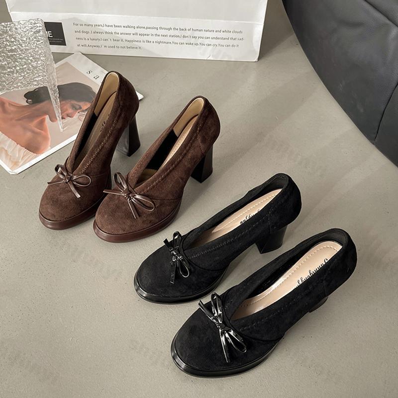 Vintage Old Fashion - Women's High Heels 2025 Spring Autumn