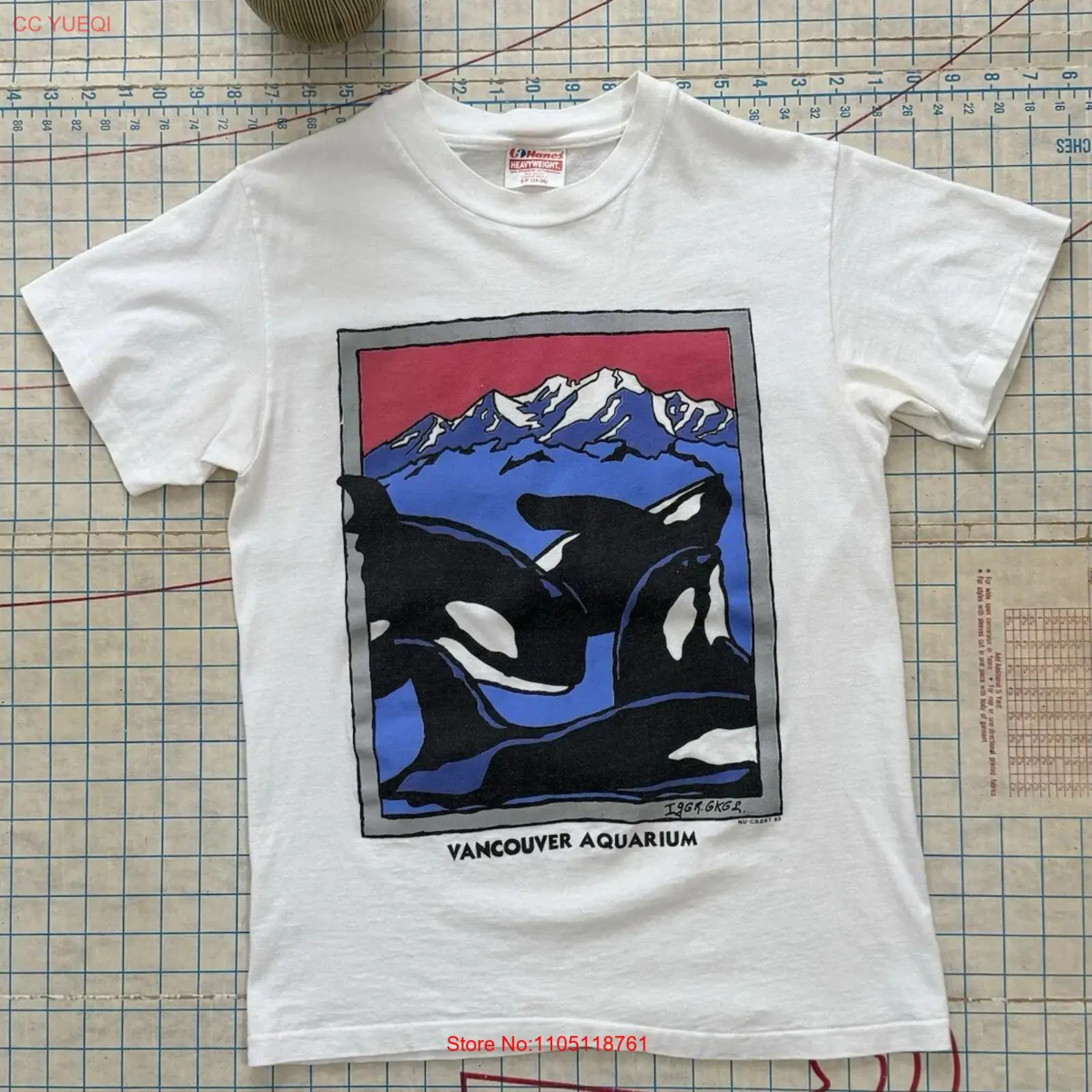Vintage Fashion Vancouver - Vintage Vancouver Aquarium Orca Killer Whale