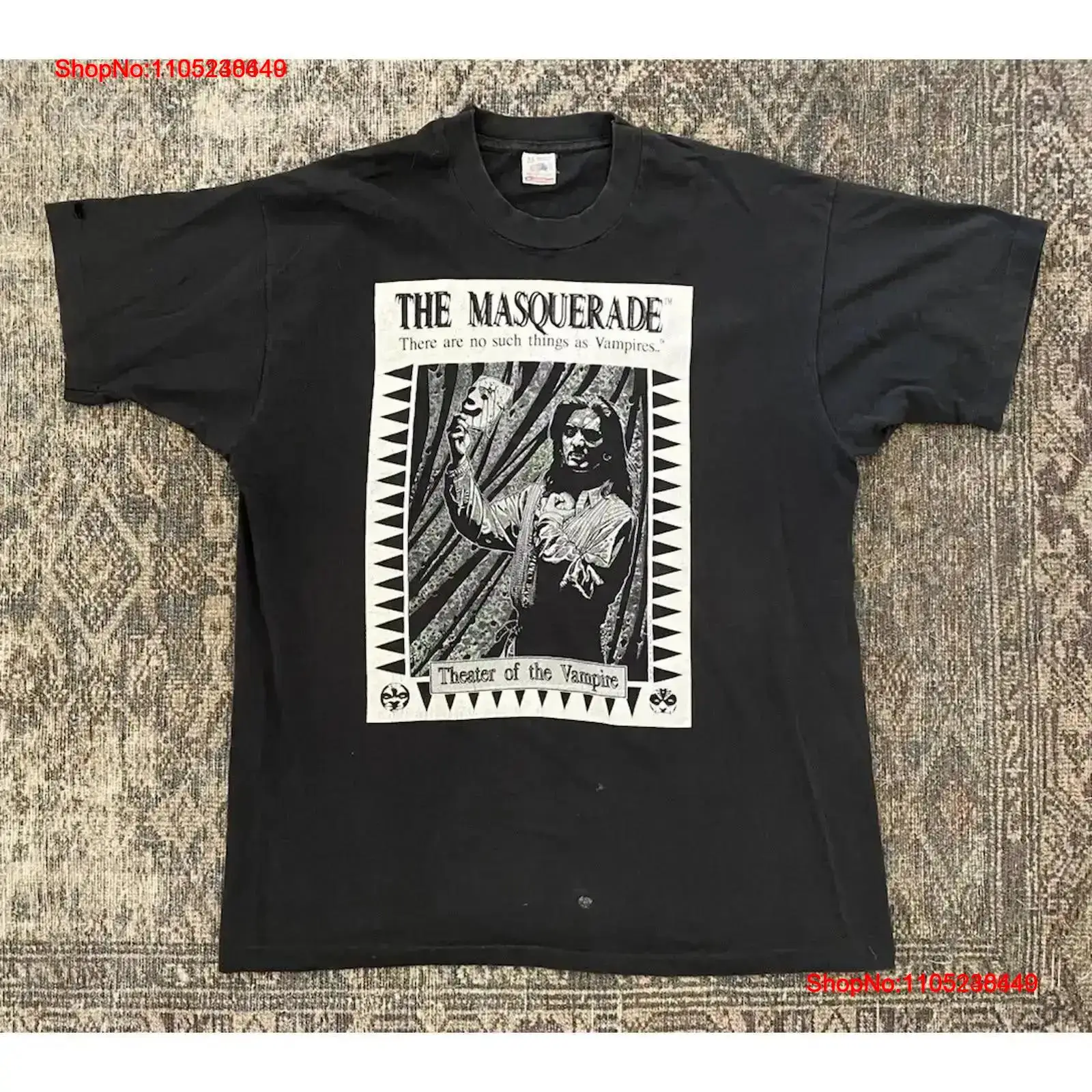 Vintage Fashion Victim Shirt - Vintage Rare Vampire The Masquerade 1991