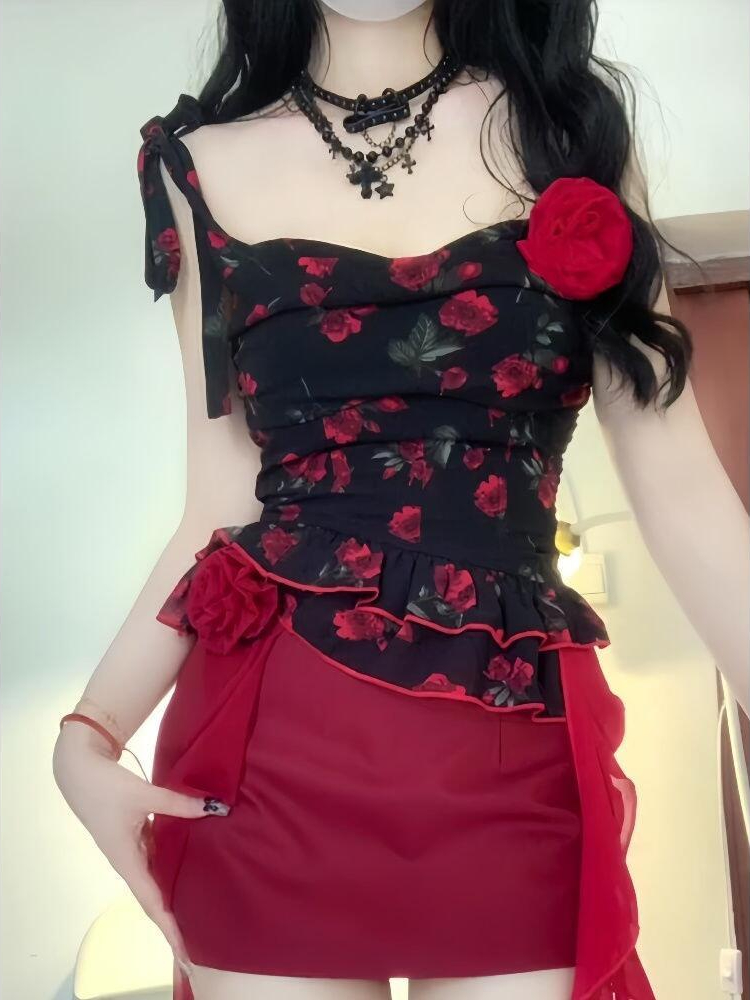 Retro Vintage Korean Fashion - Sweet Vintage Korean Fashion Chic Outfits