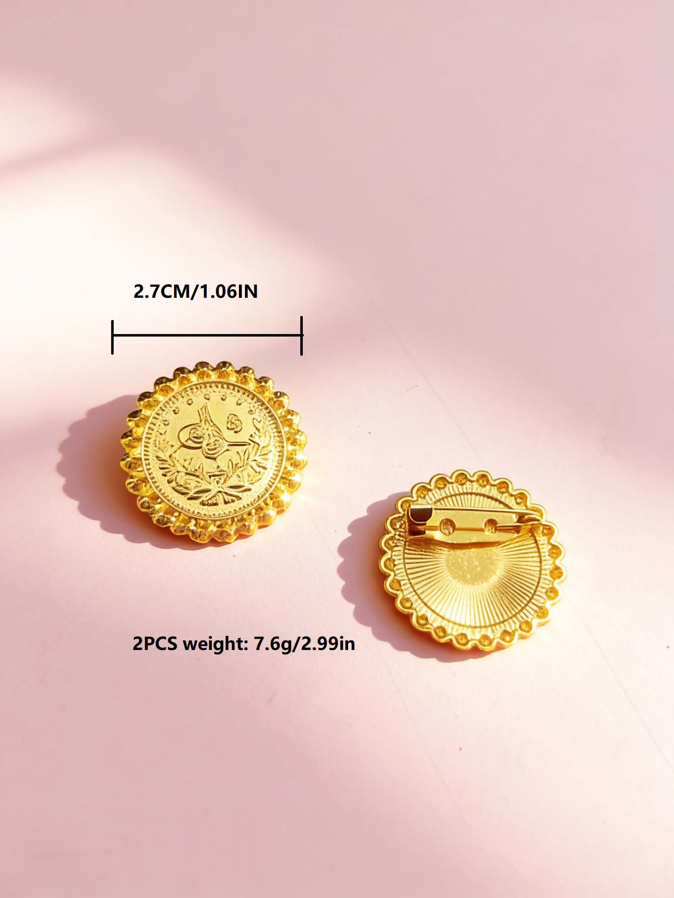 Coin Design Women's Brooch Ott – обзор и цена Vintage Fashion Events