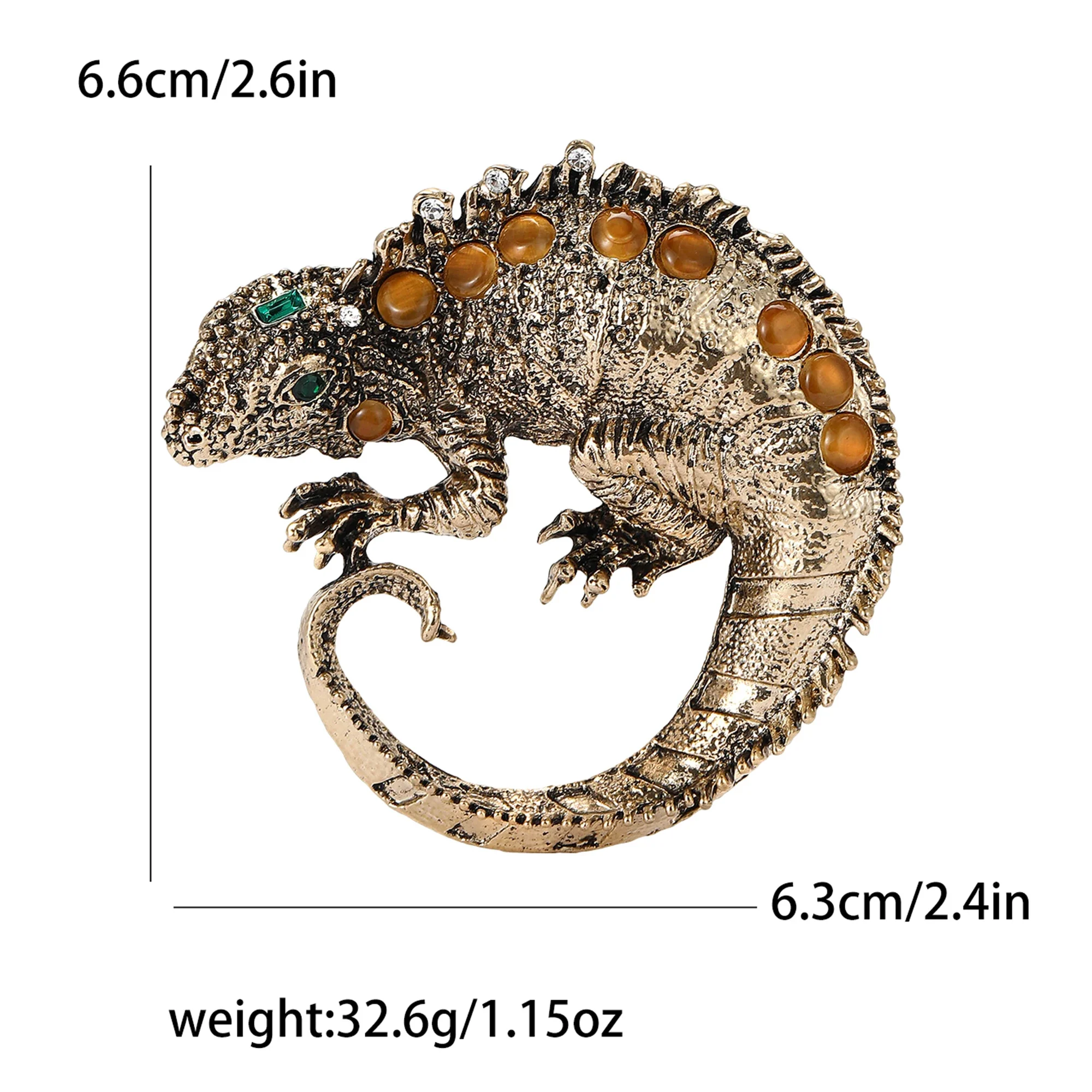 Rhinestone Lizard Brooches for – обзор и цена Vintage Fashion Events
