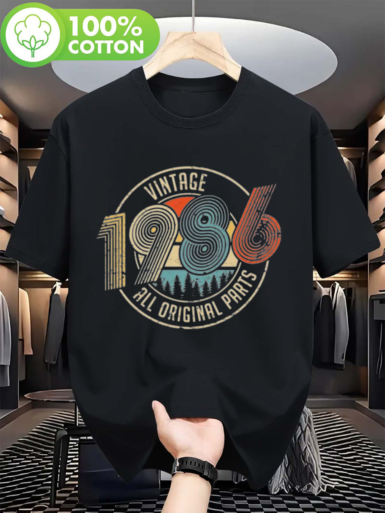 Men'S Retro T-Shirt from 1986  – обзор и цена Vintage Fashion Events
