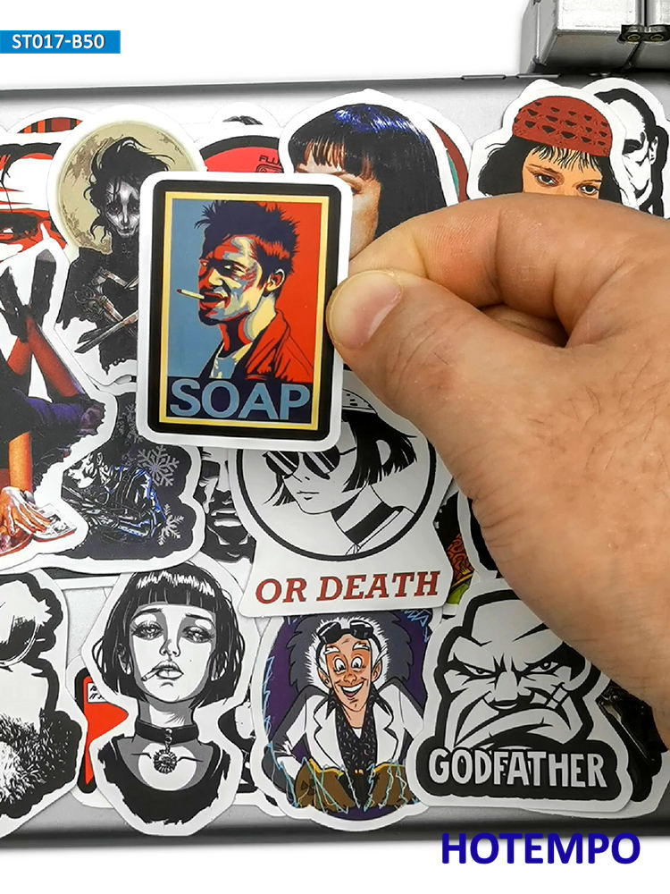 50PCS Classic Movie Stickers R – обзор и цена Vintage Fashion Magazine