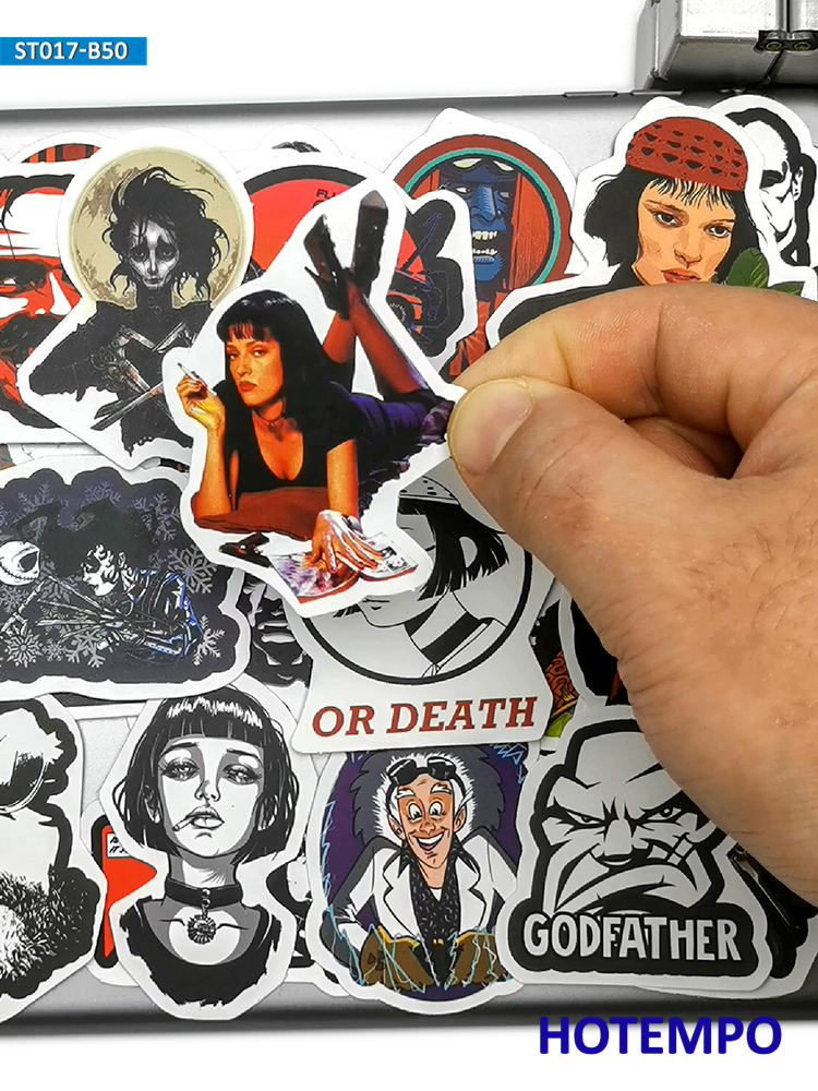 50PCS Classic Movie Stickers R – обзор и цена Vintage Fashion Magazine