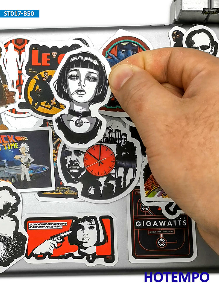50PCS Classic Movie Stickers R – обзор и цена Vintage Fashion Magazine