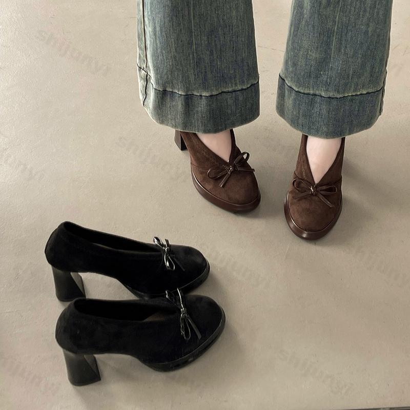 Women's High Heels 2025 Spring – обзор и цена Vintage Old Fashion