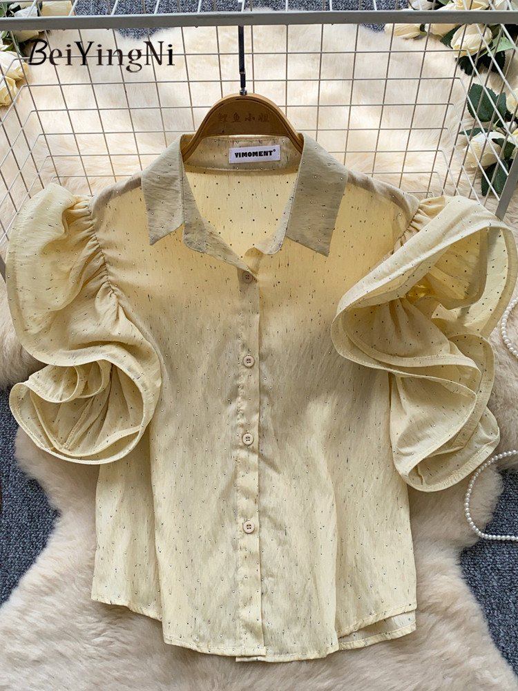Beiyingni Korean Chic Puff Sle – обзор и цена Retro Vintage Korean Fashion