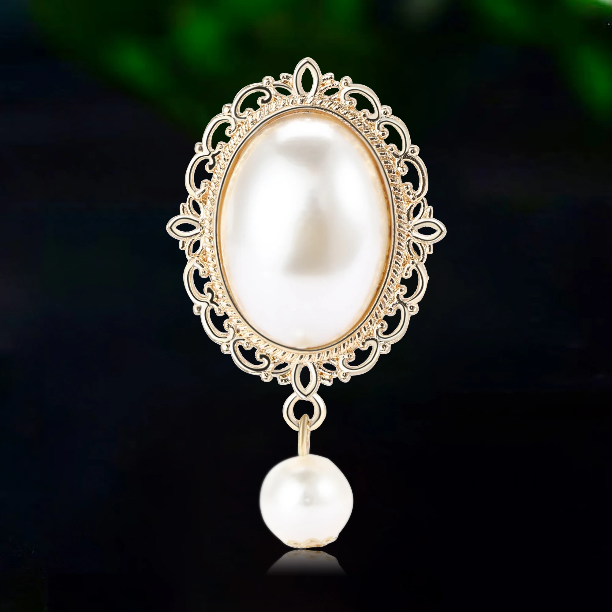 Vintage Pearl Oval Baroque Bro – обзор и цена Vintage Fashion Events