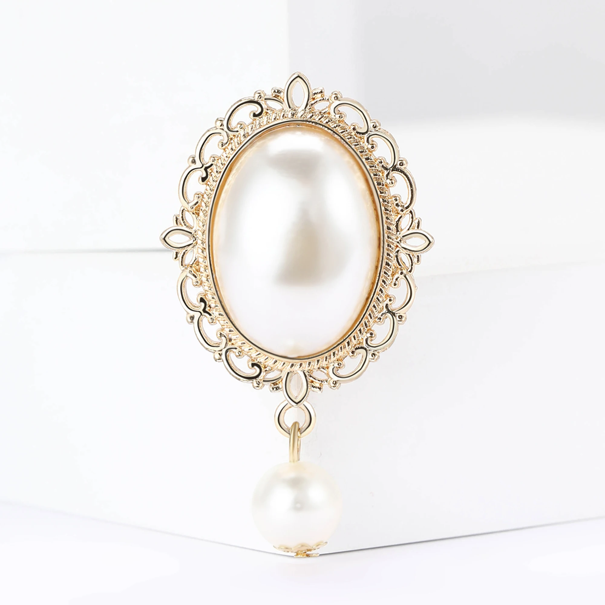 Vintage Pearl Oval Baroque Bro – обзор и цена Vintage Fashion Events