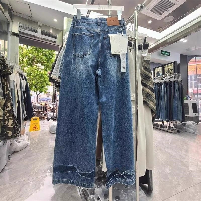Women Loose Harajuku Retro Wid – обзор и цена Retro Vintage Korean Fashion