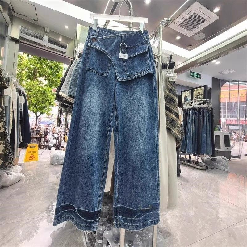 Women Loose Harajuku Retro Wid – обзор и цена Retro Vintage Korean Fashion