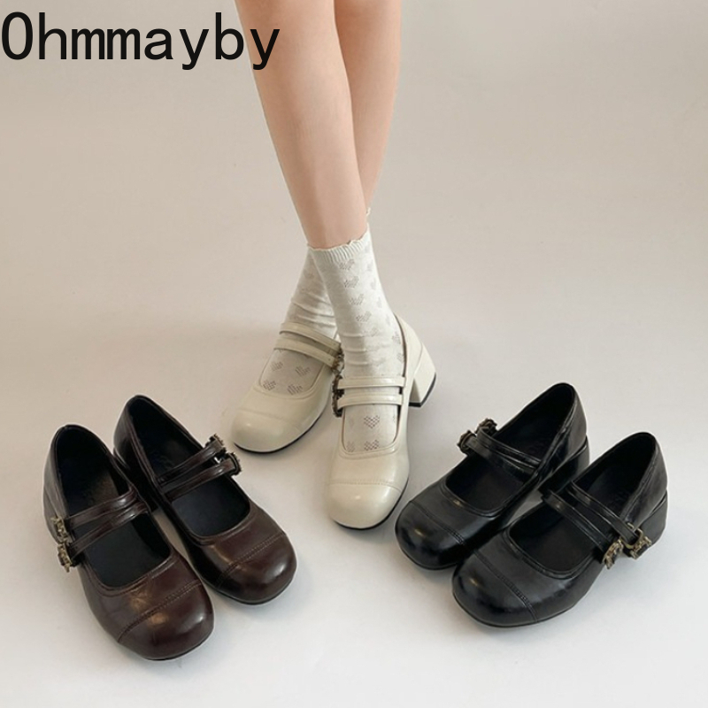 Vintage Thick Heel Women Mary  – обзор и цена Vintage Fashion In 2026