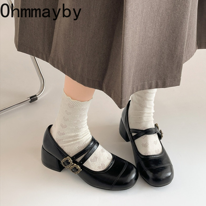 Vintage Thick Heel Women Mary  – обзор и цена Vintage Fashion In 2026
