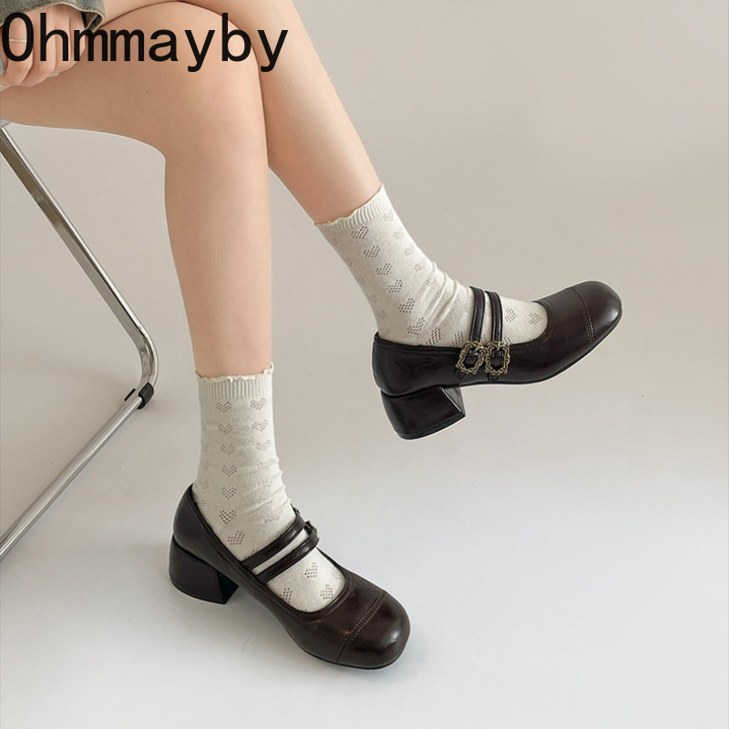 Vintage Thick Heel Women Mary  – обзор и цена Vintage Fashion In 2026