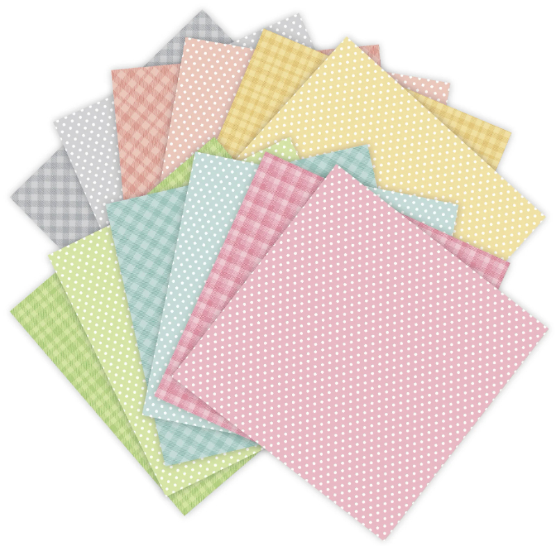 12 Sheets Spring Colors Craft  – обзор и цена Vintage Fashion Magazine