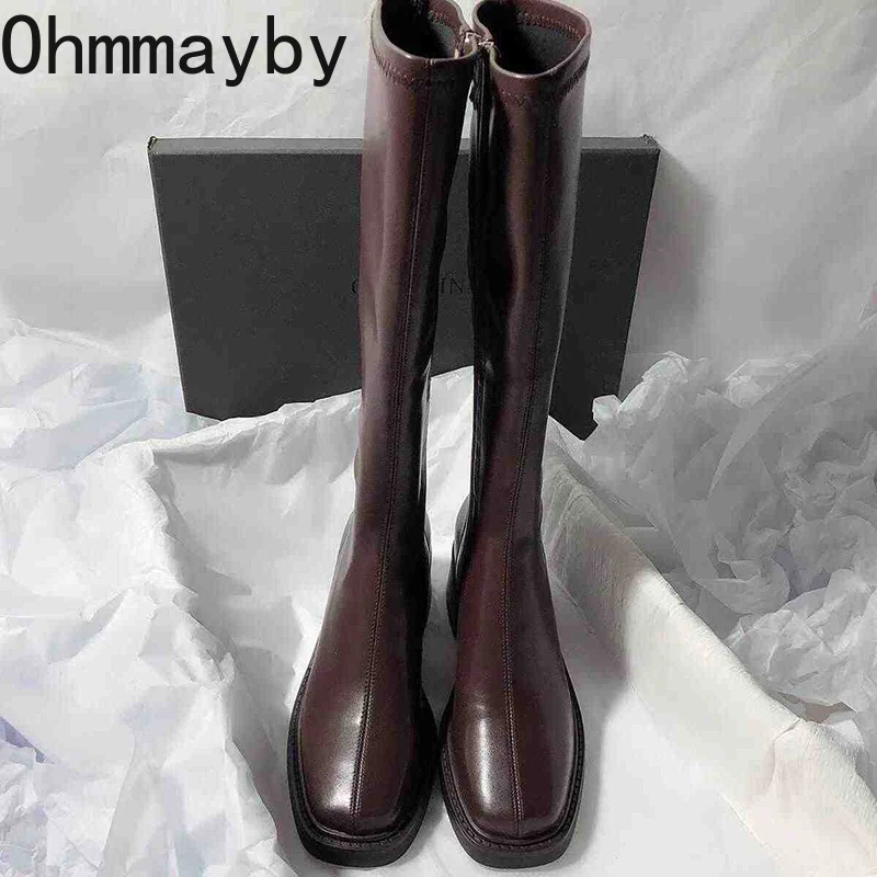Vintage Thick Heel Women Knee  – обзор и цена Vintage Fashion Fabrics