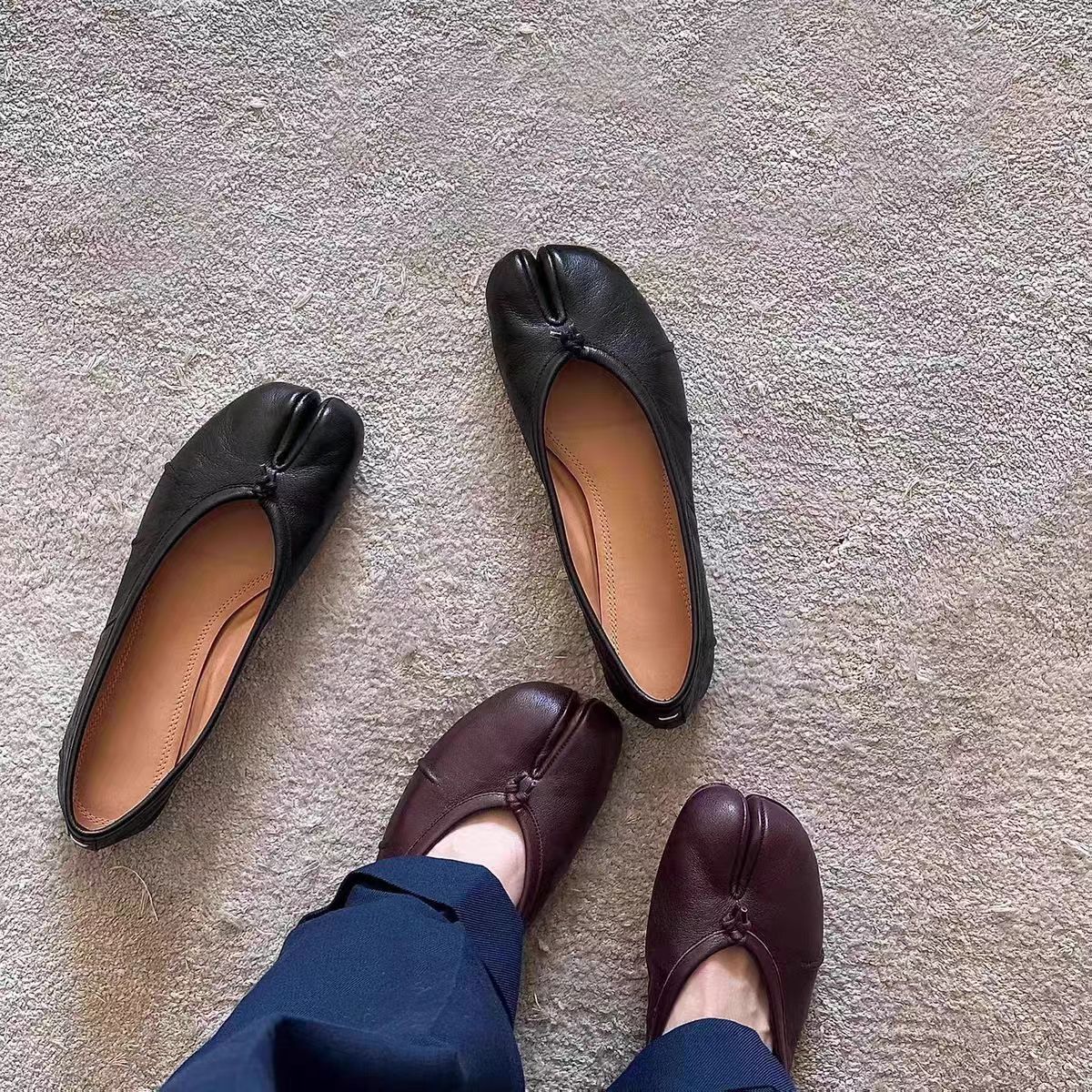 Fashion Split Toe Flat Hoof Ma – обзор и цена Vintage Old Fashion