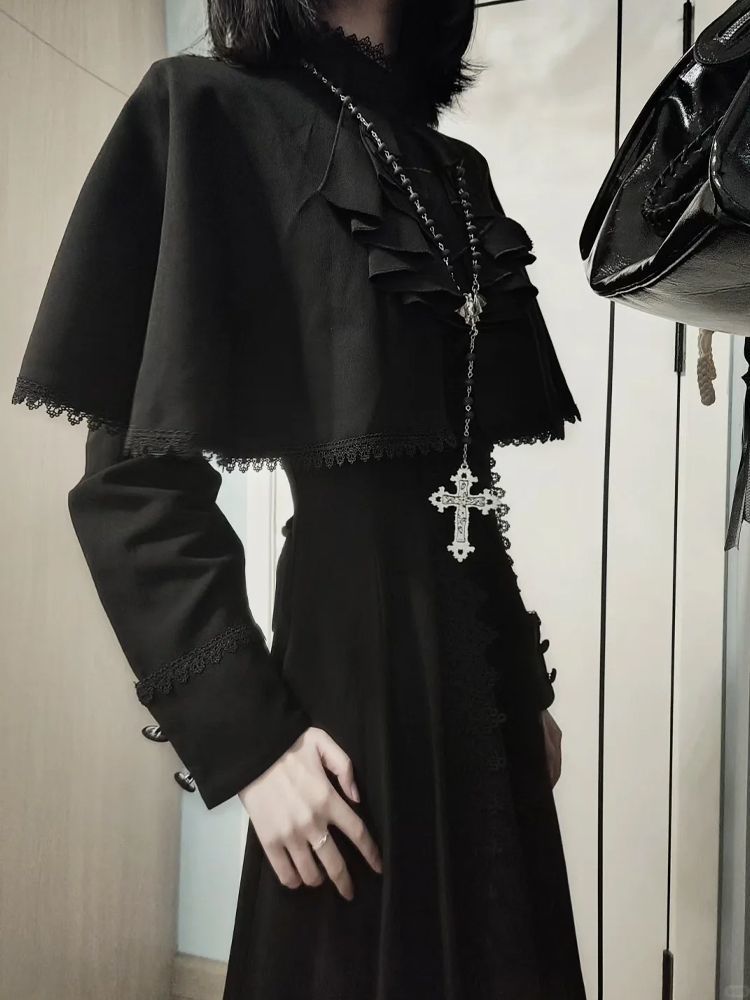 Japanese Gothic  Black Elegant – обзор и цена Vintage Fashion Fabrics