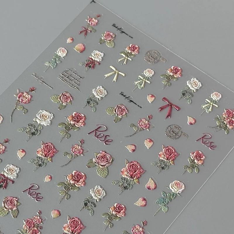 5Pcs Ins Retro Rose Sticker Hi – обзор и цена Vintage Fashion Magazine