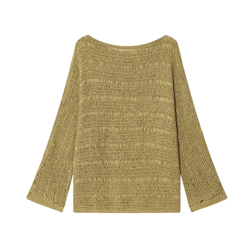 Vintage Boat Neck Knit Sweater – обзор и цена Vintage Fashion Women