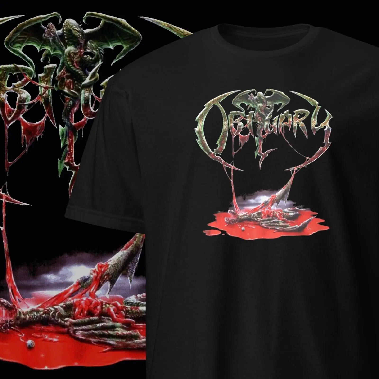 Obituary T Shirt Old School Me – обзор и цена Vintage Fashion Obituaries