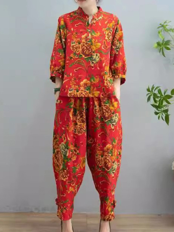 Spring Autumn Women's Ethnic S – обзор и цена Vintage Fashion Patterns