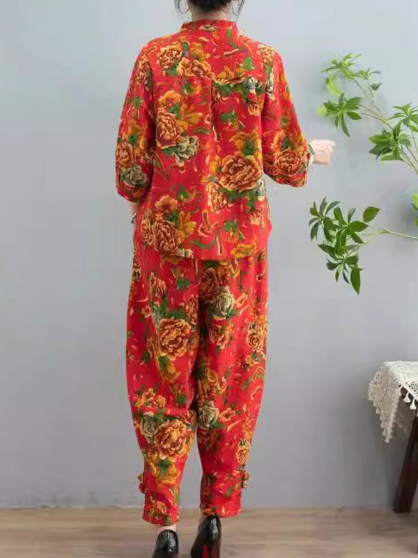 Spring Autumn Women's Ethnic S – обзор и цена Vintage Fashion Patterns