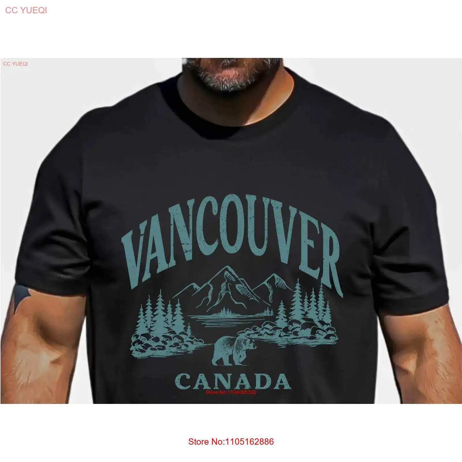 Vintage Vancouver T Shirt Teal – обзор и цена Vintage Fashion Vancouver