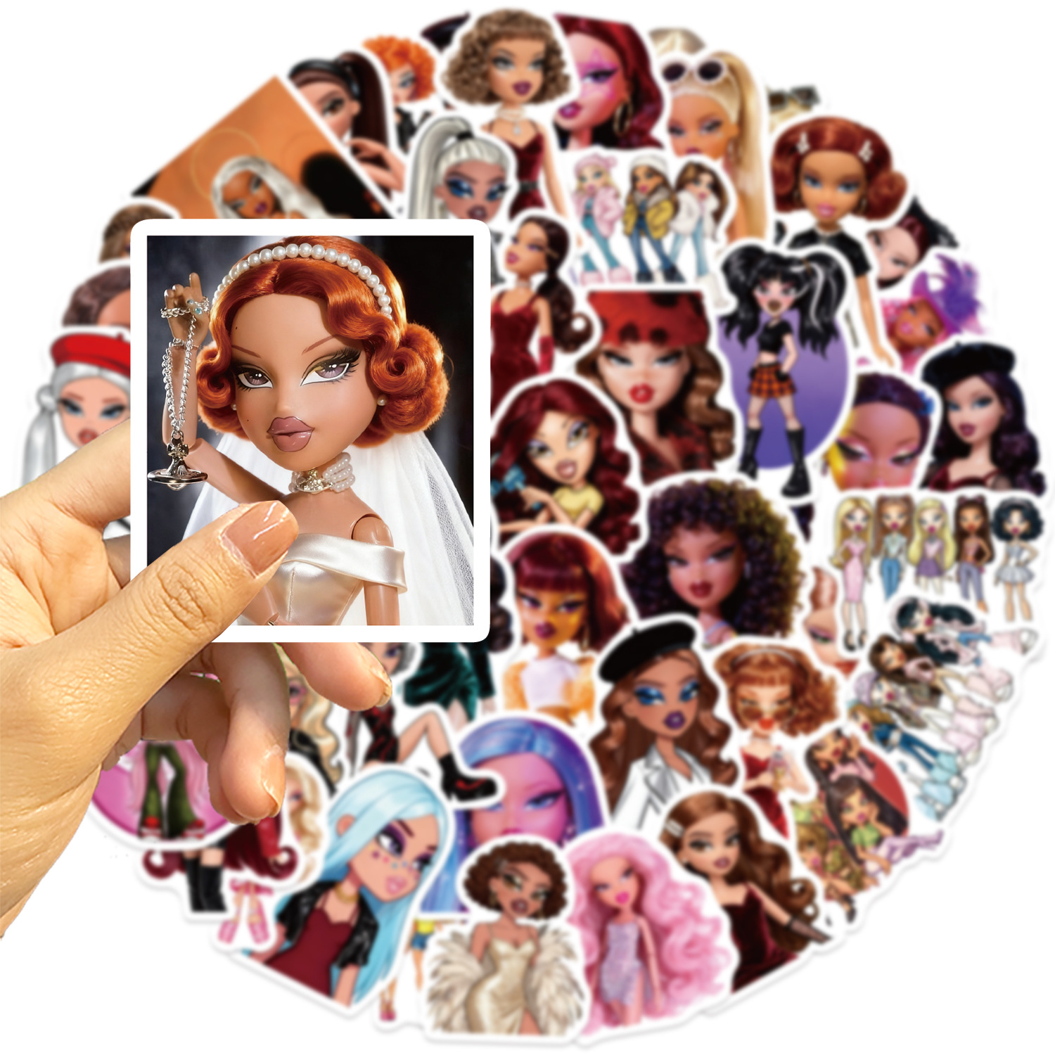 50Pcs Trendy Hot Girl Graffiti – обзор и цена Vintage Fashion Magazine