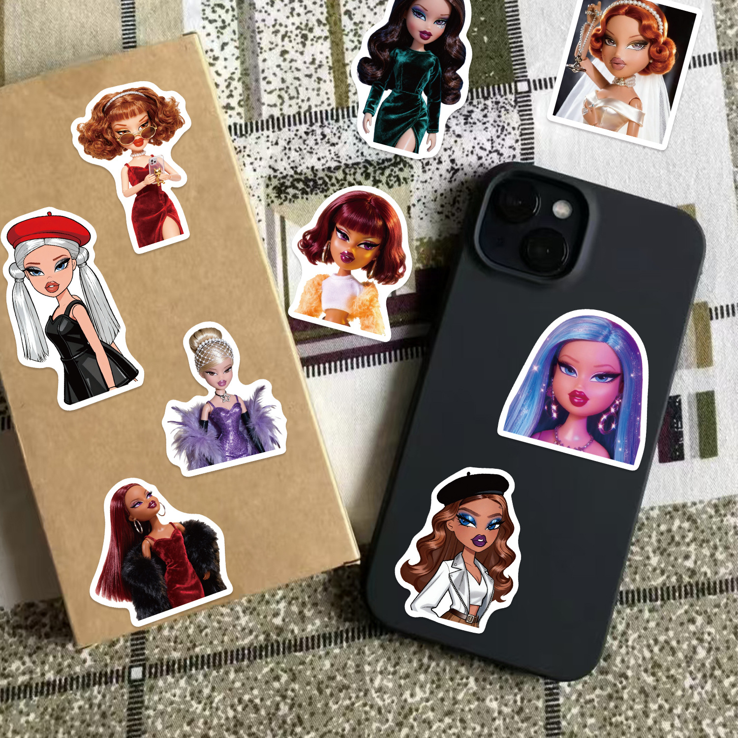 50Pcs Trendy Hot Girl Graffiti – обзор и цена Vintage Fashion Magazine