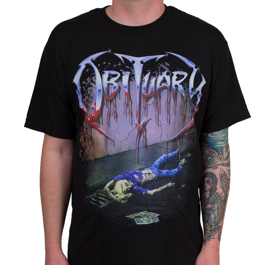 New Obituary Band Graphic Cott – обзор и цена Vintage Fashion Obituaries