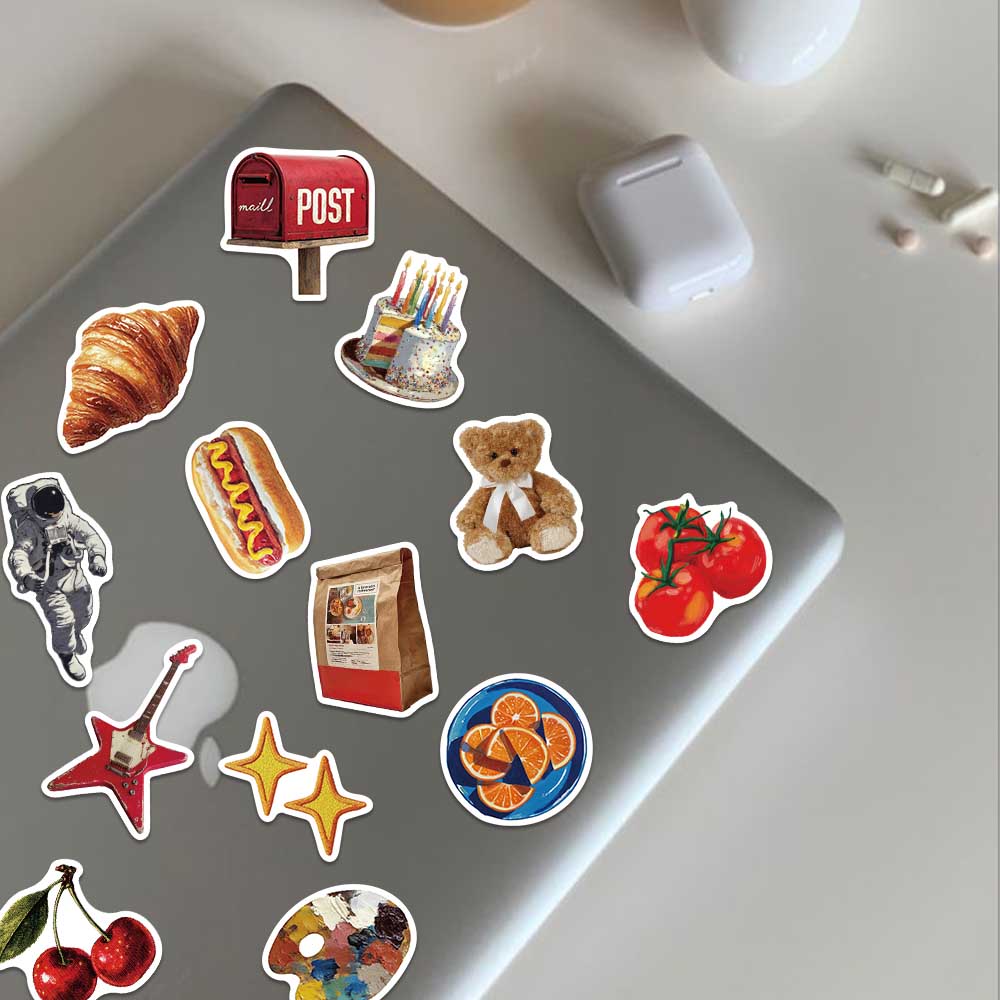 50pcs Vintage Y2K Sticker Fash – обзор и цена Vintage Fashion Magazine