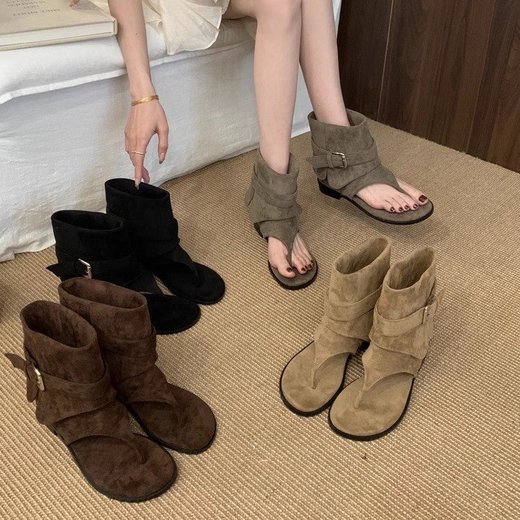 Women Peep Toe Boots Summer Ne – обзор и цена Vintage Fashion In 2026