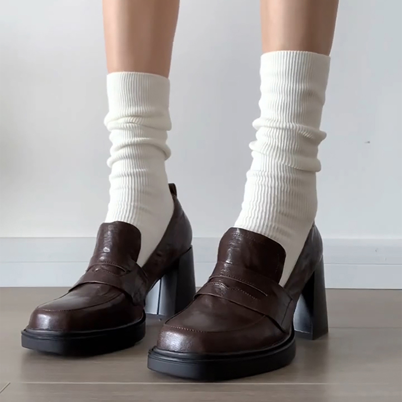 College Style Women Loafer Sho – обзор и цена Vintage Old Fashion