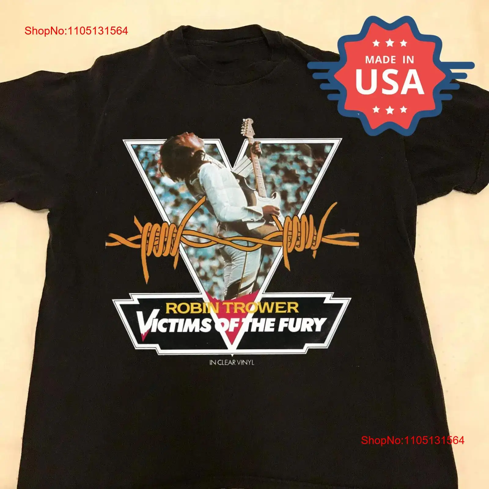 Robin Trower Victims Of The Fu – обзор и цена Vintage Fashion Victim Shirt