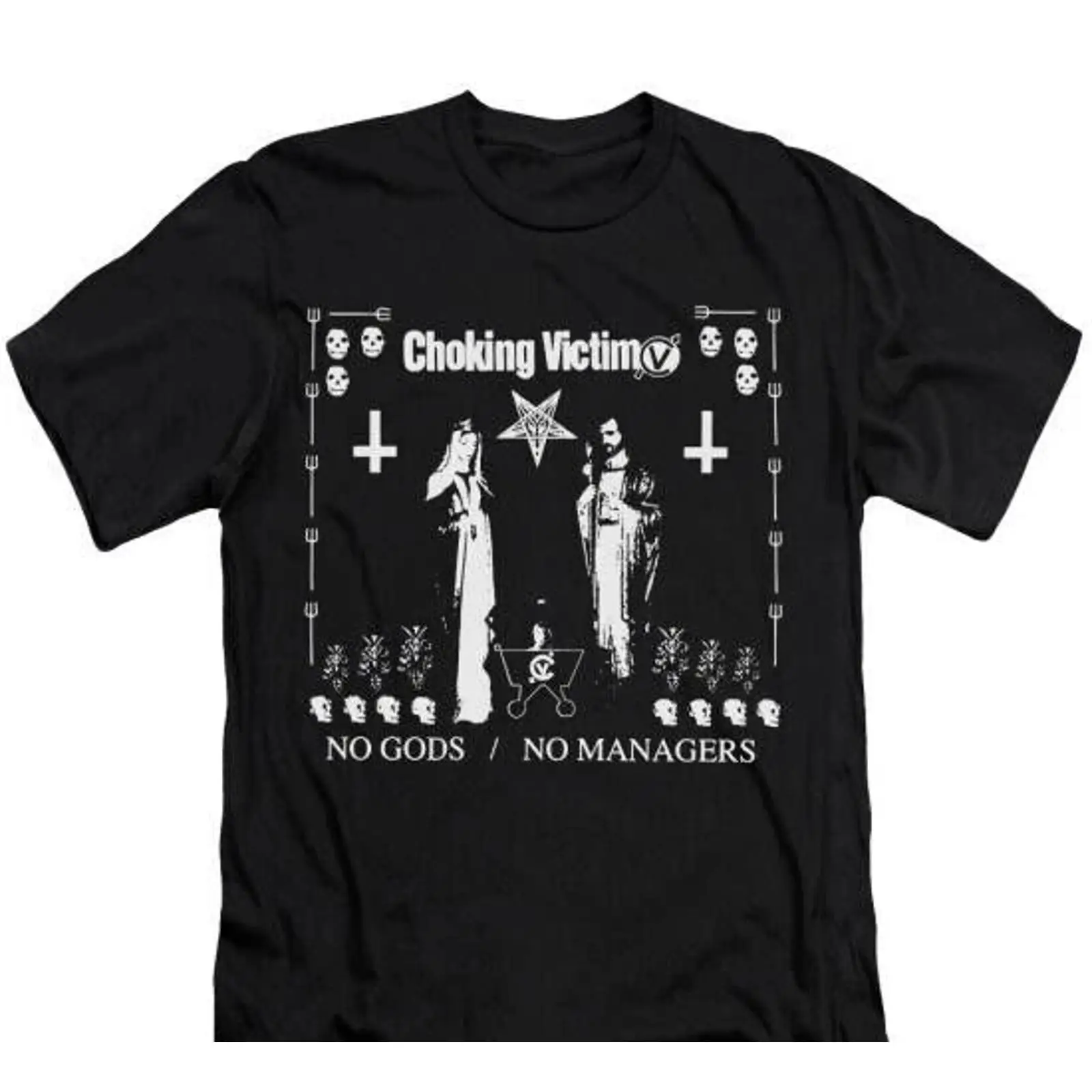 Choking Victim T Shirt Band Me – обзор и цена Vintage Fashion Victim Shirt