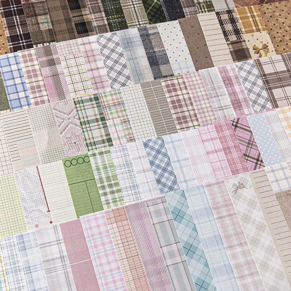 50pcs Creative Plaid Decor Scr – обзор и цена Vintage Fashion Magazine