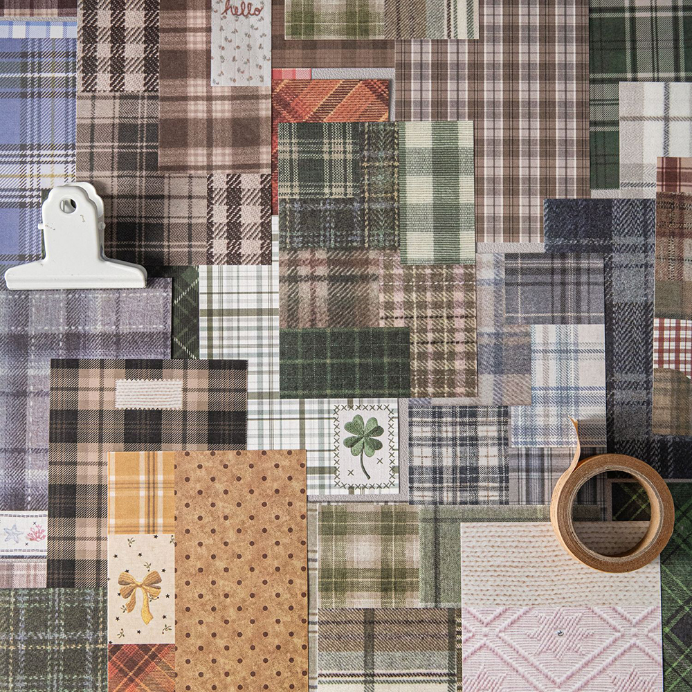 50pcs Creative Plaid Decor Scr – обзор и цена Vintage Fashion Magazine