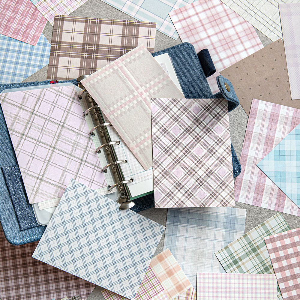 50pcs Creative Plaid Decor Scr – обзор и цена Vintage Fashion Magazine