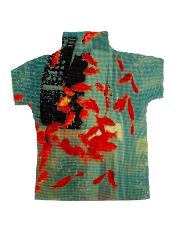 Women's T-Shirt Retro Print Hi – обзор и цена Retro Vintage Korean Fashion