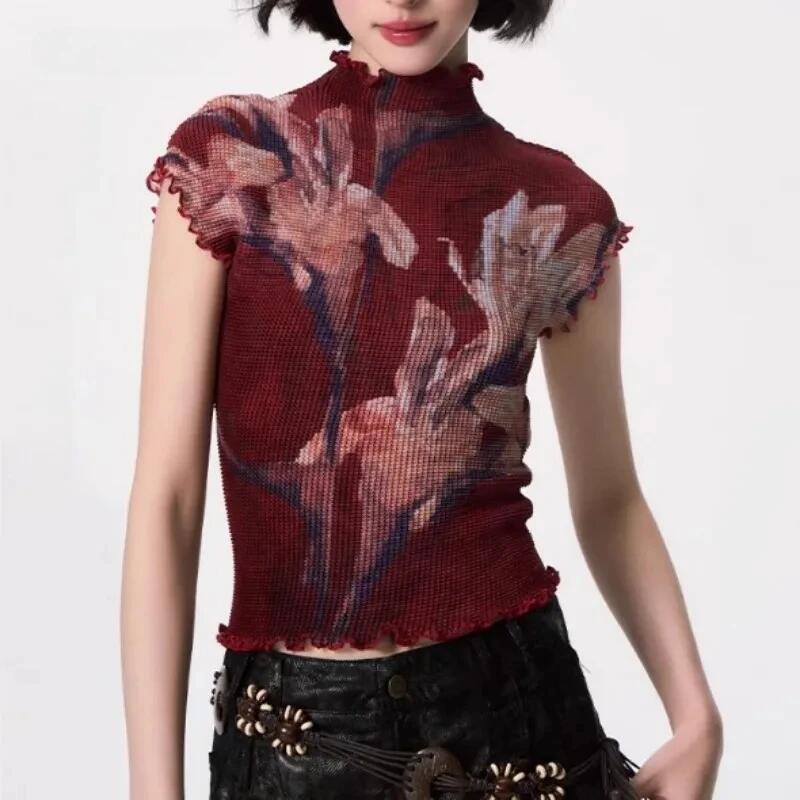 Women's T-Shirt Retro Print Hi – обзор и цена Retro Vintage Korean Fashion