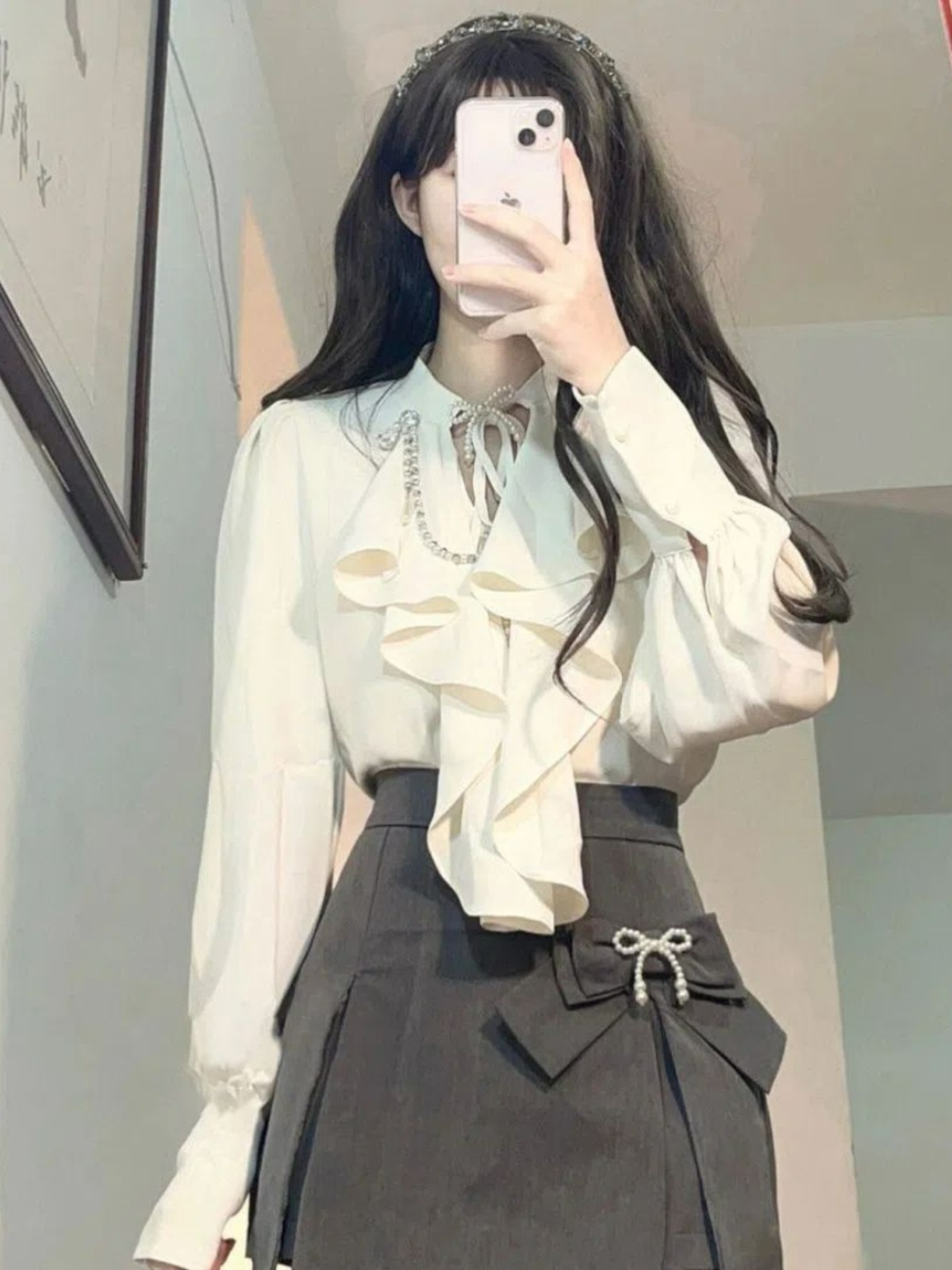 Elegant Vintage Long Sleeve Sh – обзор и цена Vintage Fashion Pieces