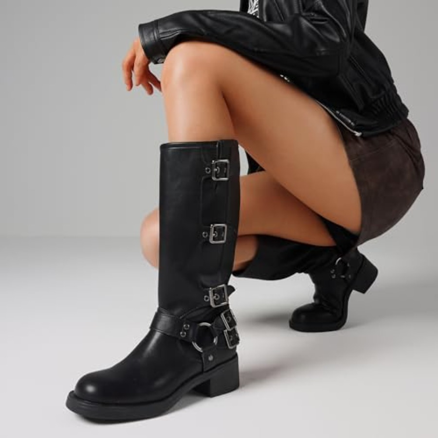 AMINUGAL Knee High Boots Women – обзор и цена Vintage Fashion Fabrics