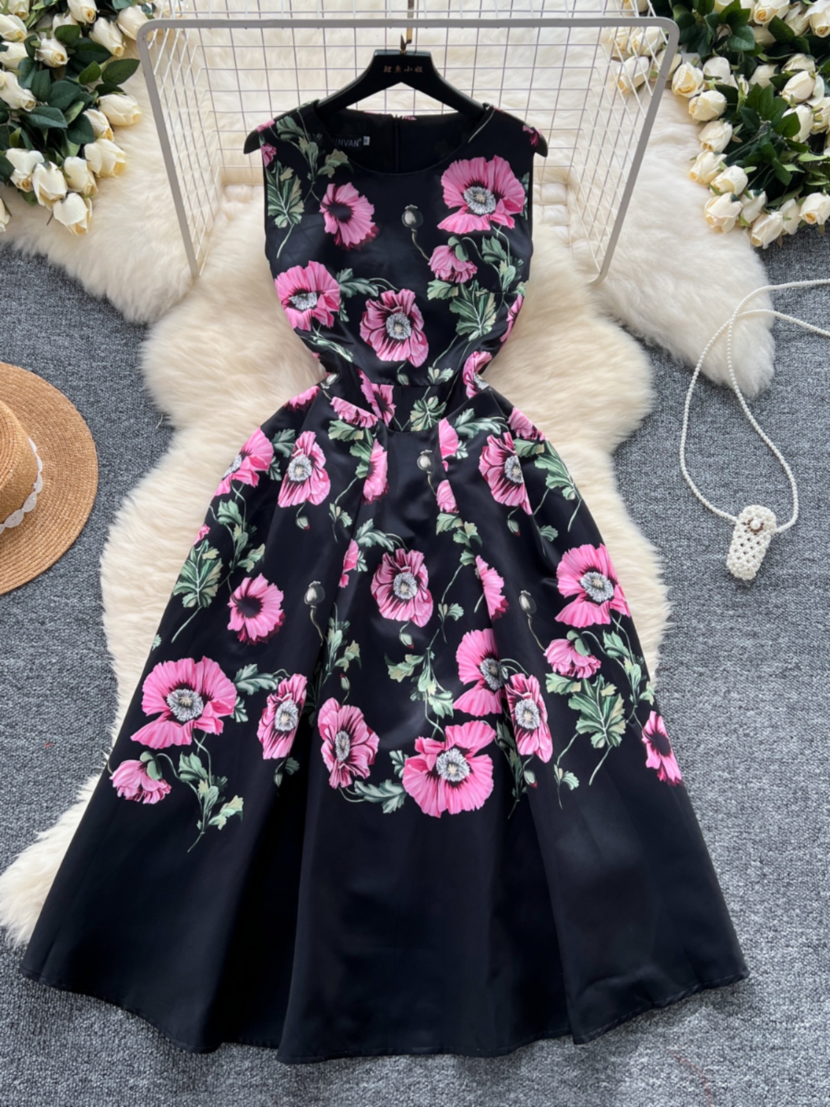 High-End Fashion Retro Print S – обзор и цена Retro Vintage Korean Fashion