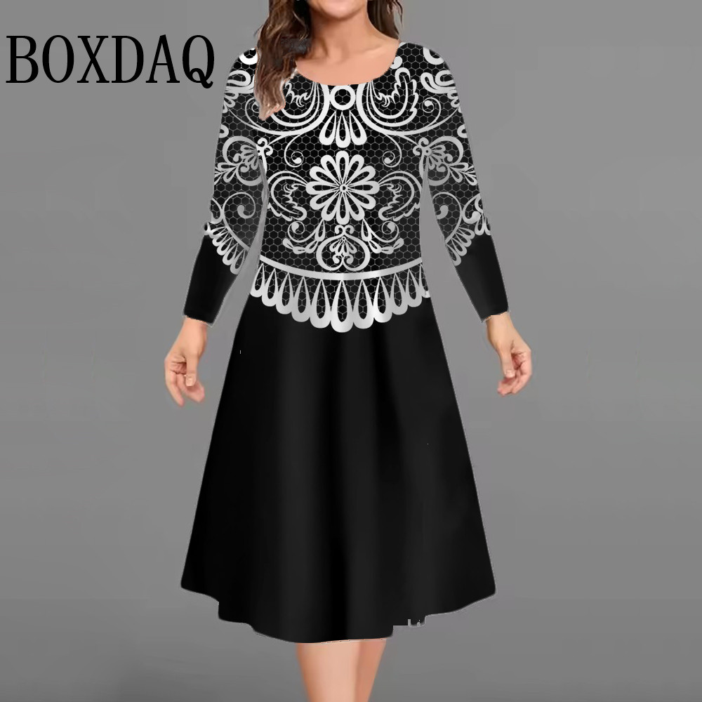 New Women's Retro Dress Flower – обзор и цена Vintage Fashion Fabrics