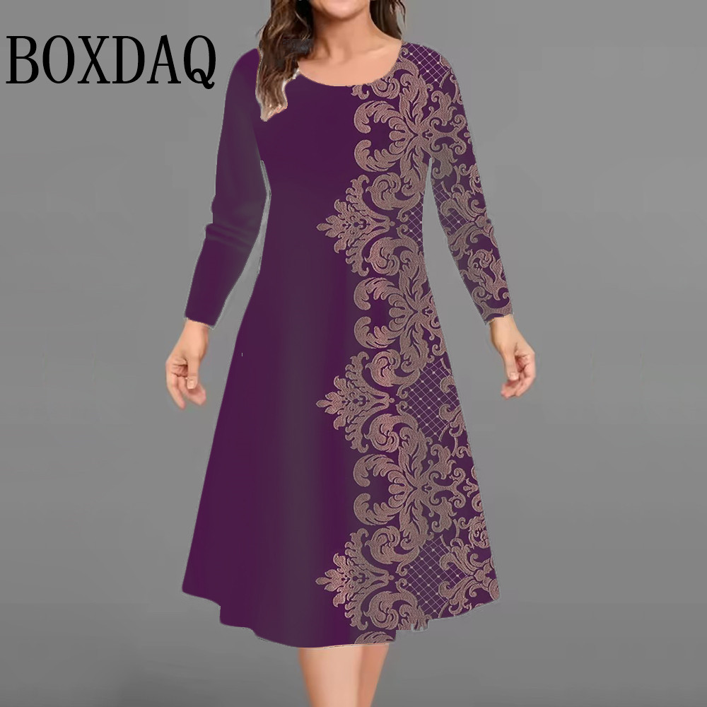 New Women's Retro Dress Flower – обзор и цена Vintage Fashion Fabrics