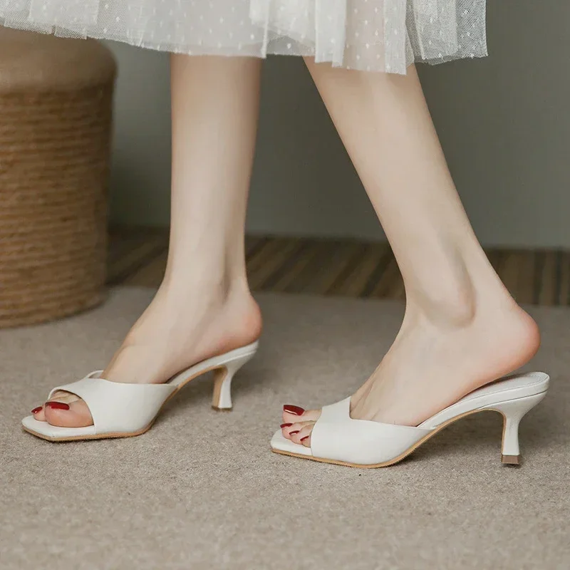 Size 34-43 Women 6cm Heel Mule – обзор и цена Vintage Old Fashion
