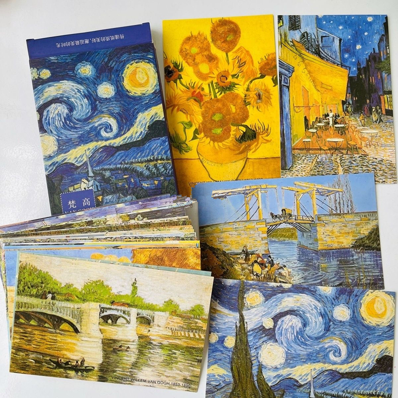 30 Sheets/Lot Van Gogh Oil Pai – обзор и цена Vintage Fashion Magazine